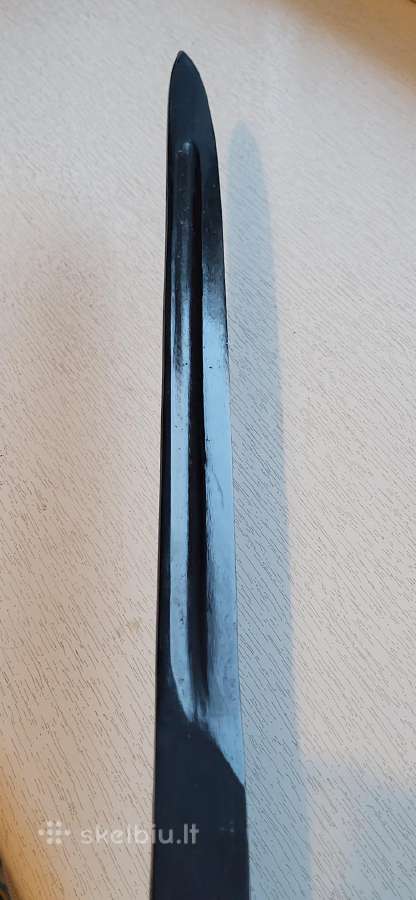 Labai ilgas (56 cm) senovinis durklas iš sandėlio. - nuotraukos Nr. 8