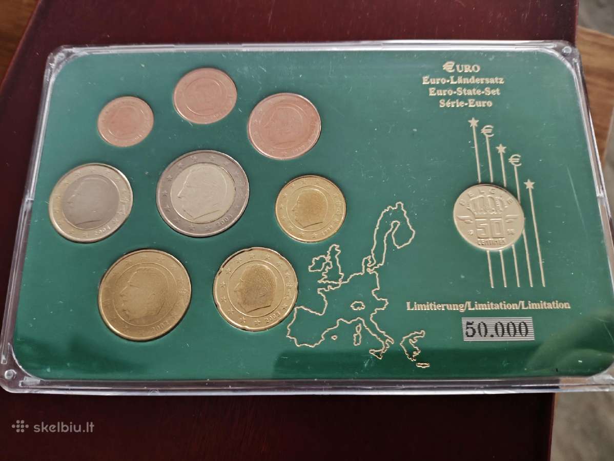 Įvairių šalių euro monetų rinkiniai - nuotraukos Nr. 2