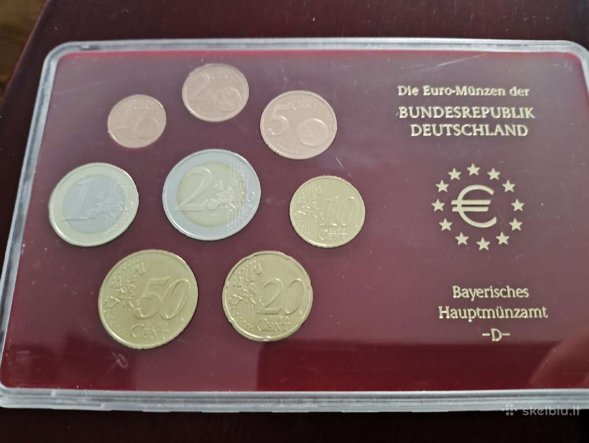 Įvairių šalių euro monetų rinkiniai - nuotraukos Nr. 3