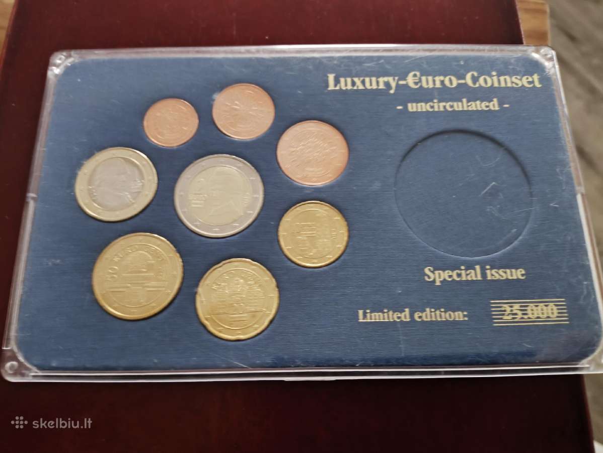 Įvairių šalių euro monetų rinkiniai - nuotraukos Nr. 4