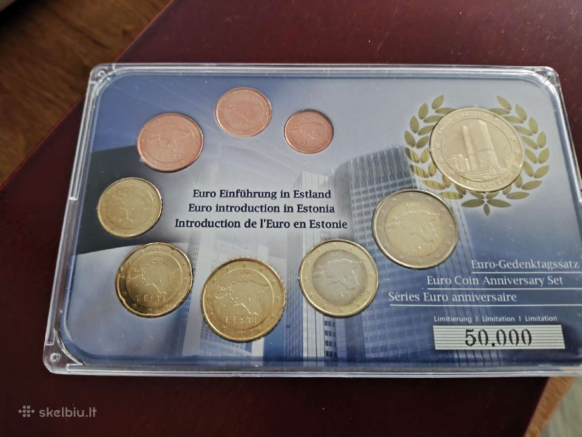 Įvairių šalių euro monetų rinkiniai - nuotraukos Nr. 8