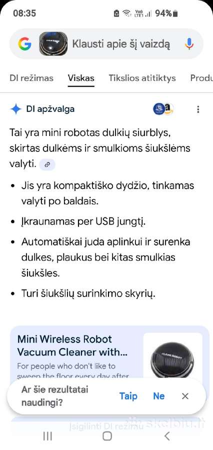 Dulkių siurbliai - nuotraukos Nr. 4