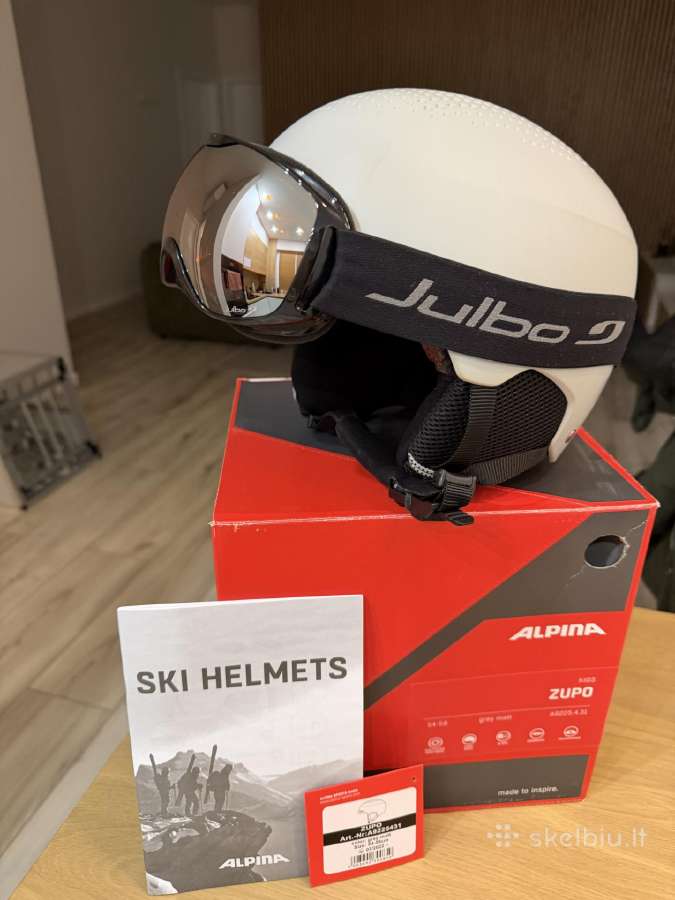 Naudotas Alpina Zupo šalmas, 54-58 cm - nuotraukos Nr. 4