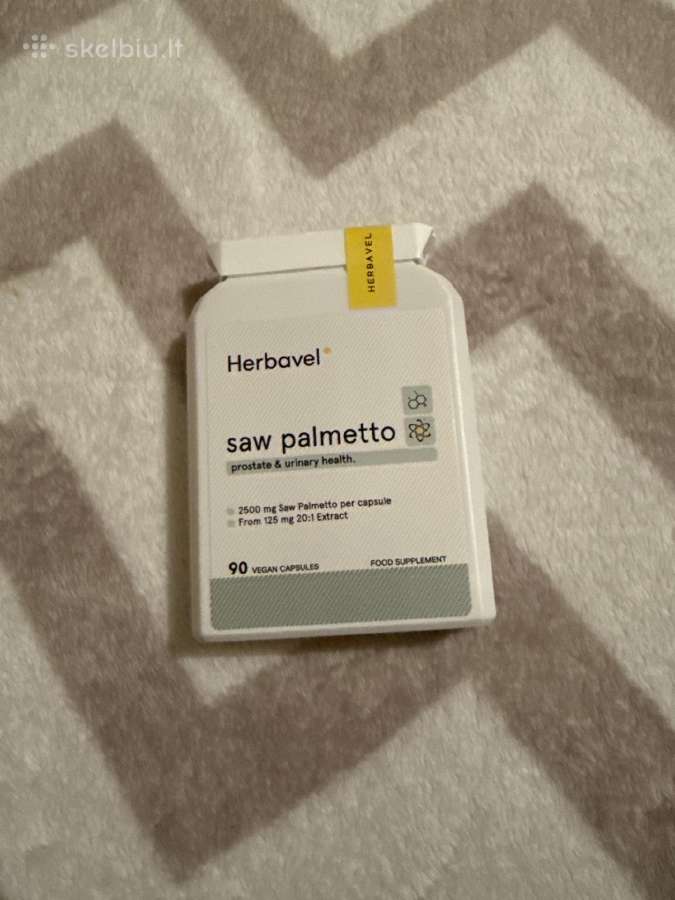 Herbavel maisto papildas saw palmetto