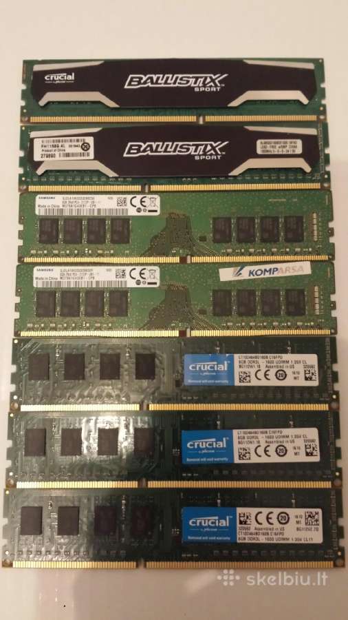 Ddr3, ddr3l, ddr4-2133