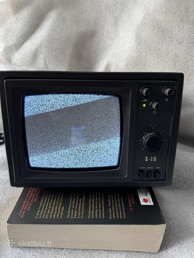 Televizorius S - 16, 14 cm. istrižainė,stovai - nuotraukos Nr. 3