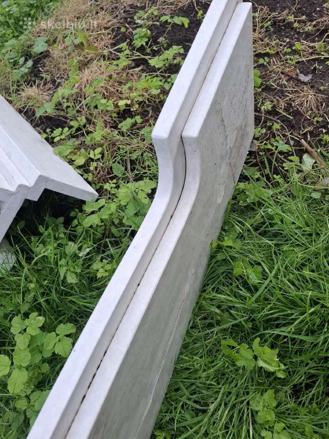 Marmuro židinys. Pigiai. Rusvas su pilkomis detalė - nuotraukos Nr. 3