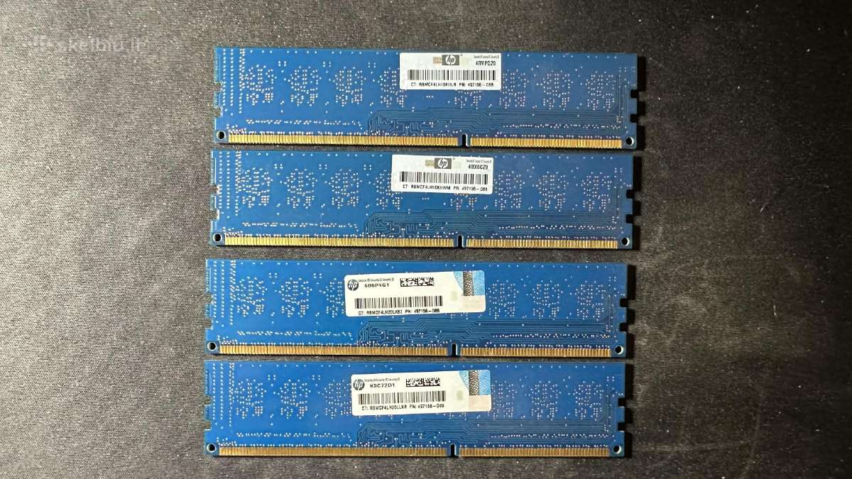 Hynix 1gb Ddr3-1600 Pc3-12800 Non-ecc - nuotraukos Nr. 2
