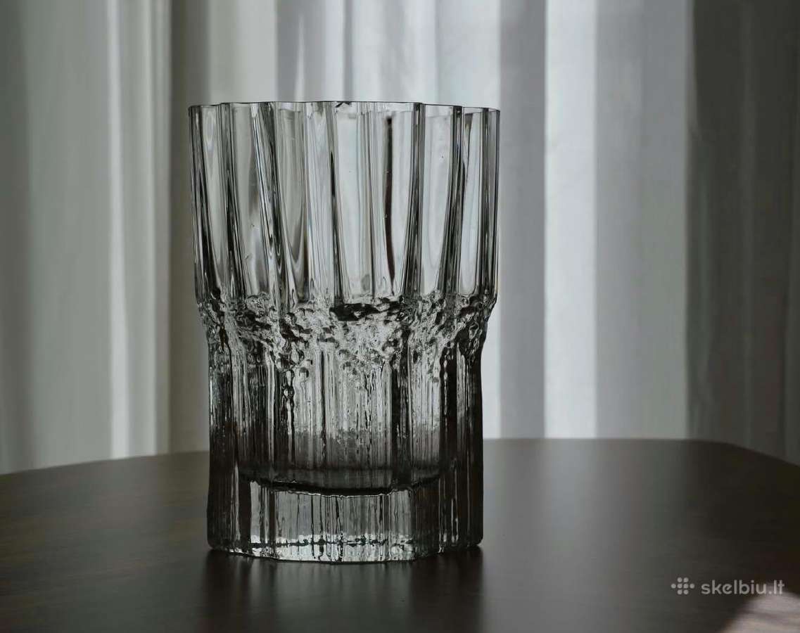 Vintage Iittala Finland T. Wirkkala vaza Pallas