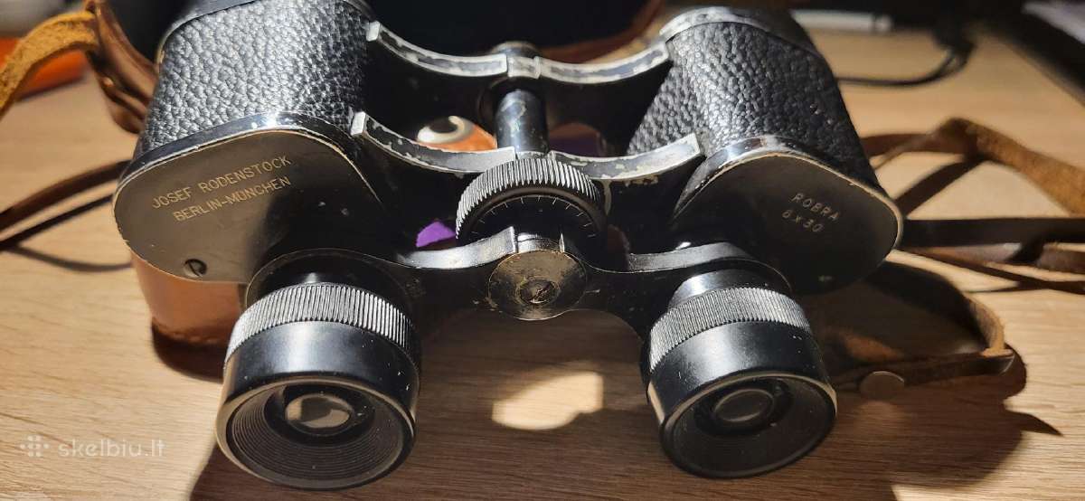 Reti prieškariniai Rodenstock žiūronai 6ant30 - nuotraukos Nr. 16