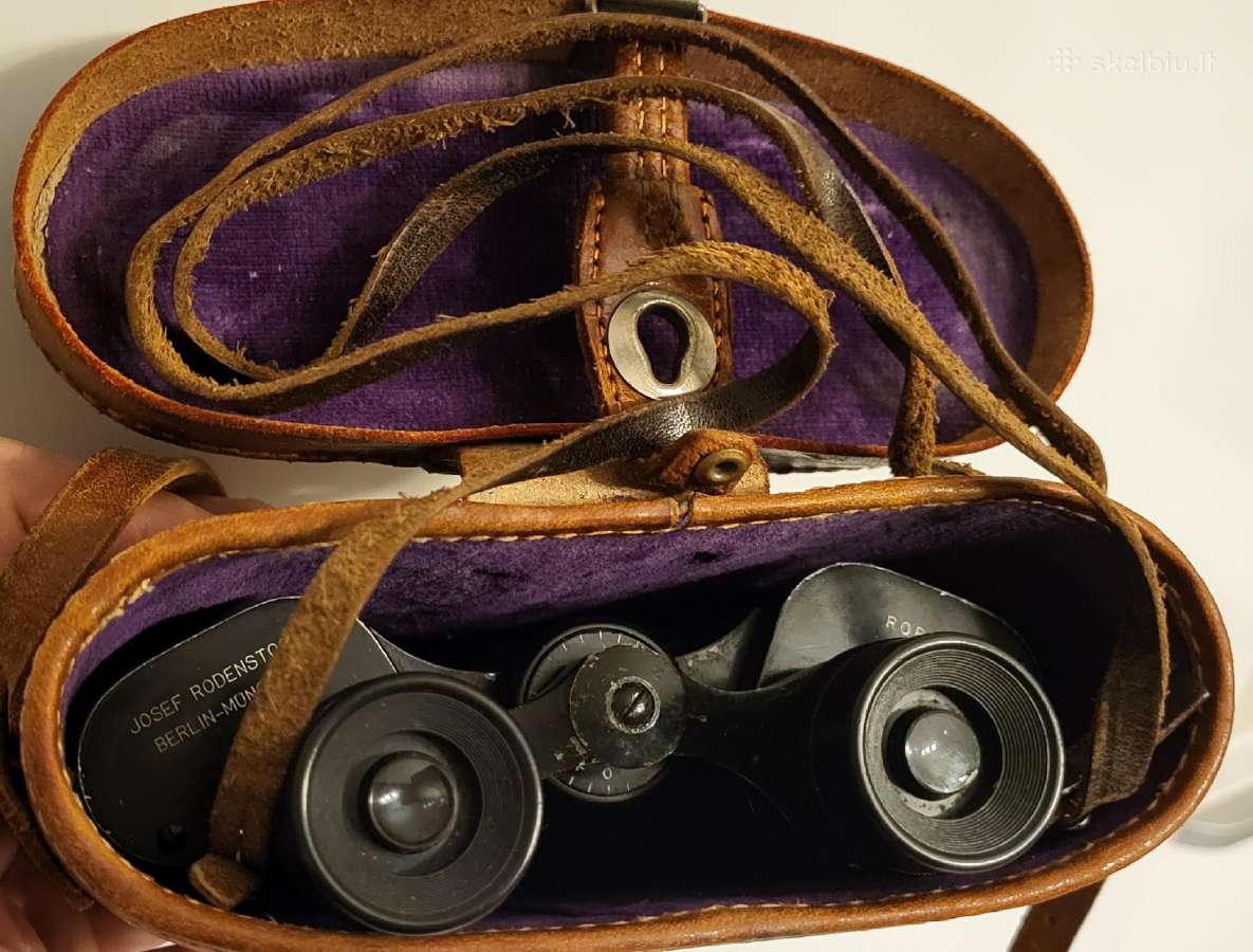 Reti prieškariniai Rodenstock žiūronai 6ant30 - nuotraukos Nr. 18