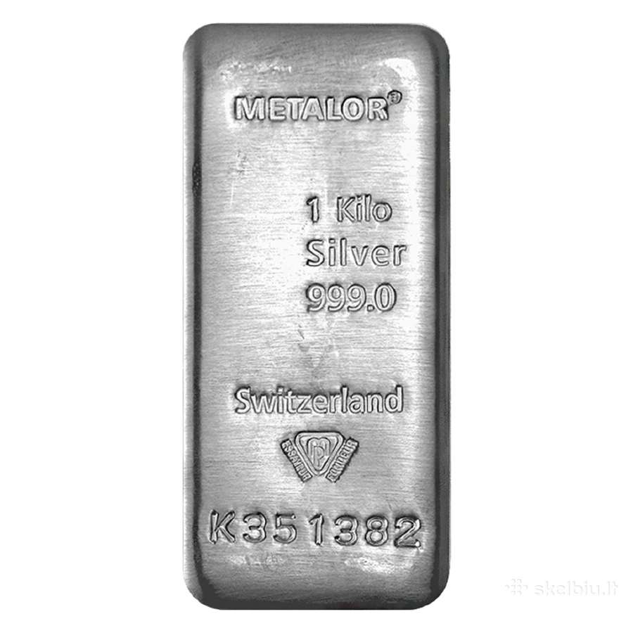 Perku investicini sidabra 999 - nuotraukos Nr. 9