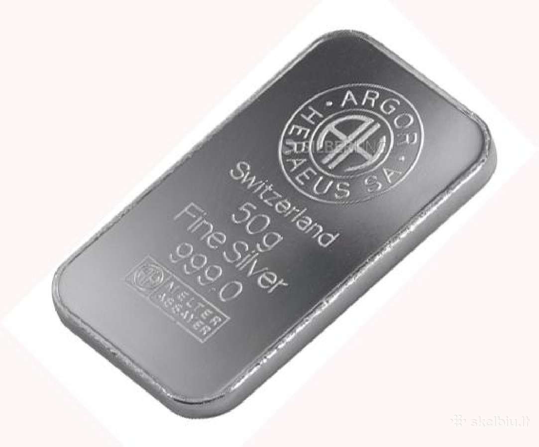 Perku investicini sidabra 999 - nuotraukos Nr. 12