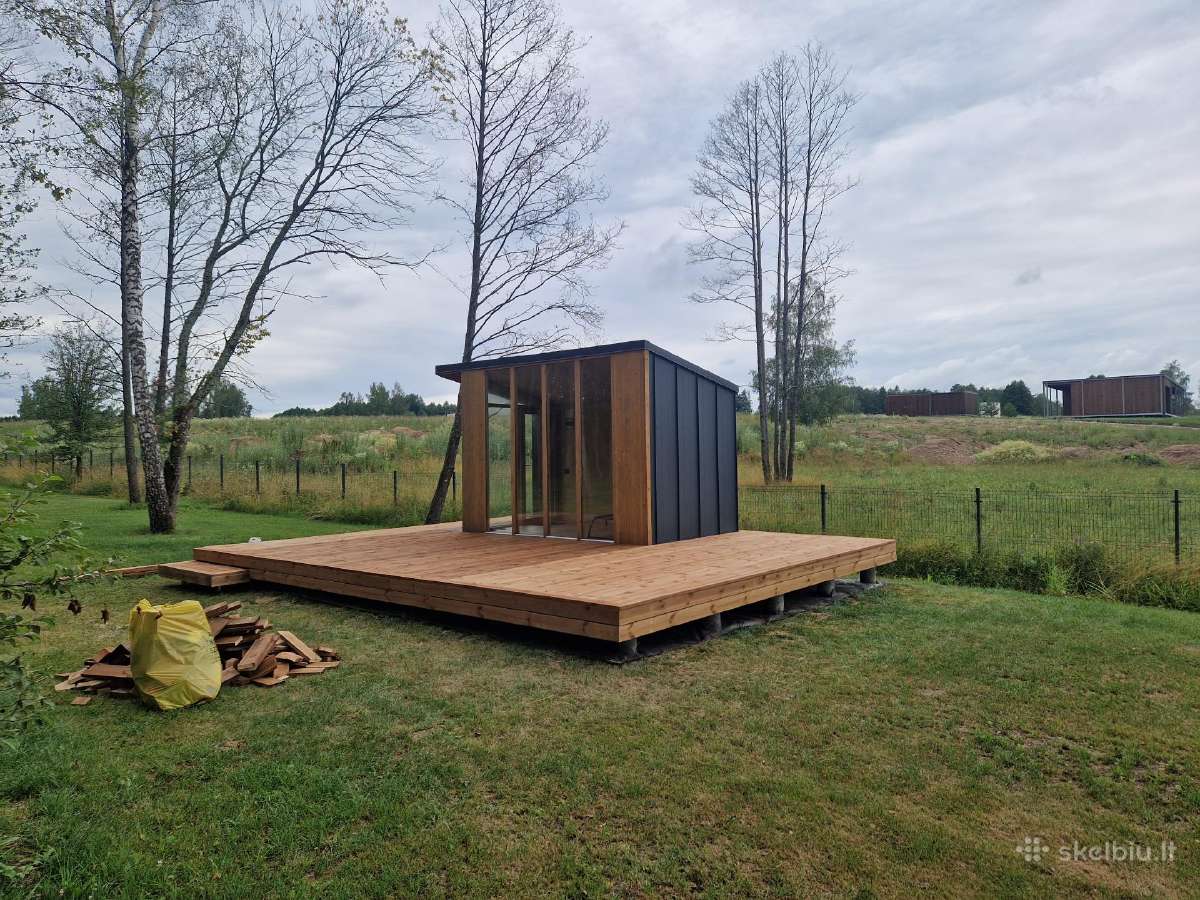 Karkasinių namų statyba, vidaus apdaila. - nuotraukos Nr. 22