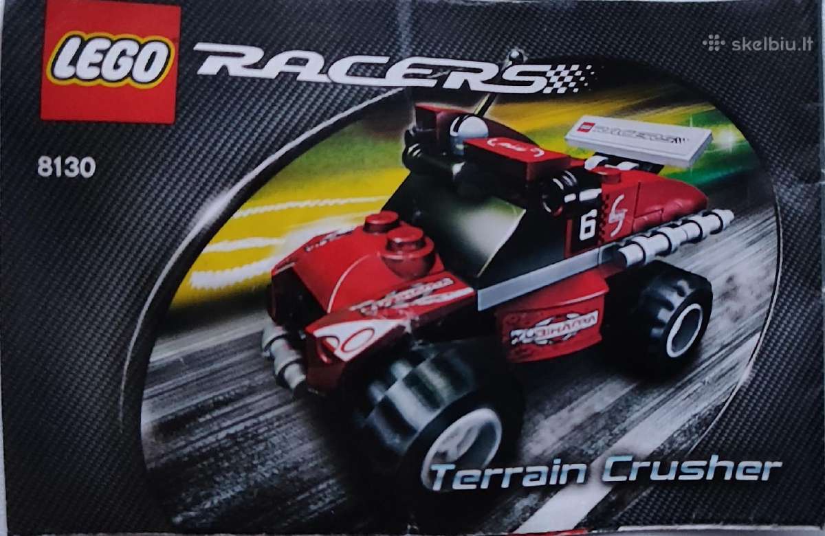 Vilniuje parduodamas Lego Racers 8130 Terrain
