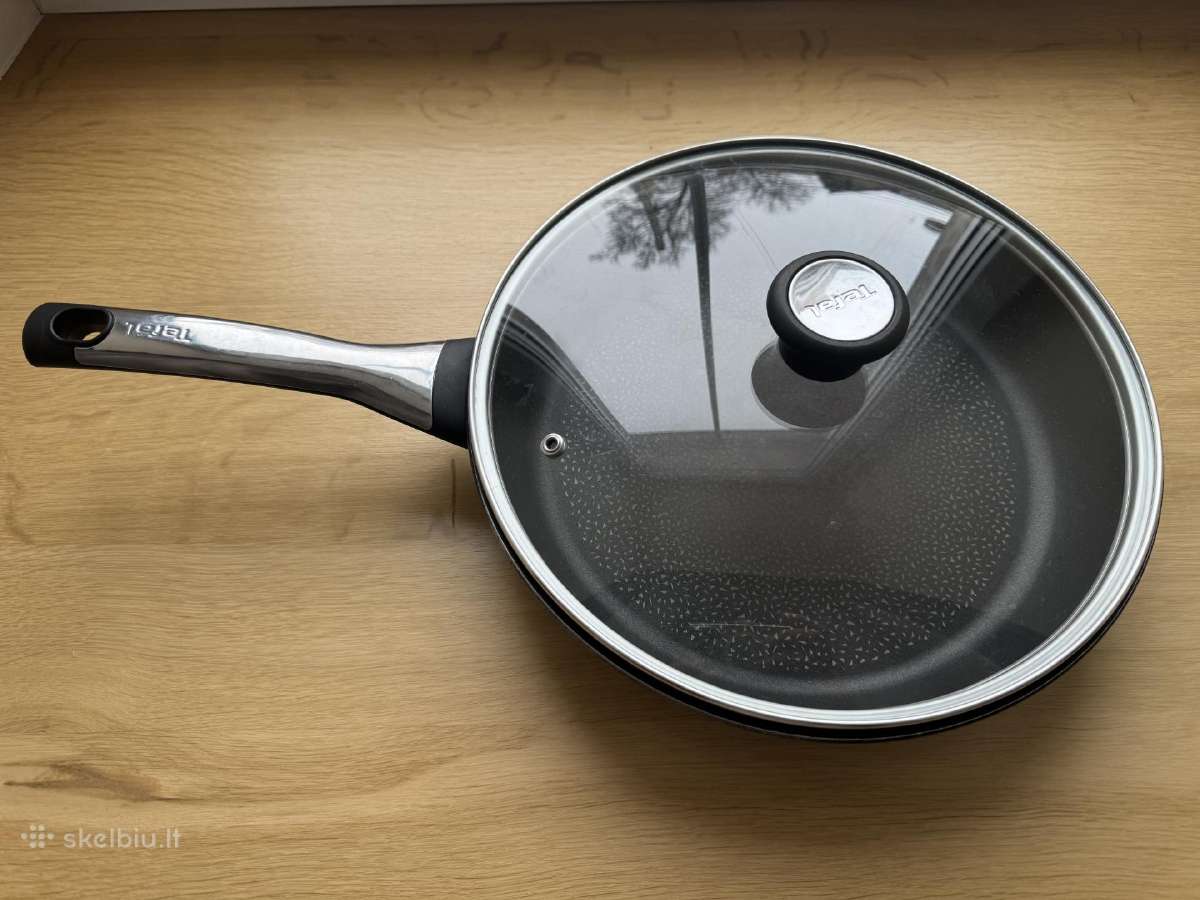 Tefal keptuvė su dangčiu