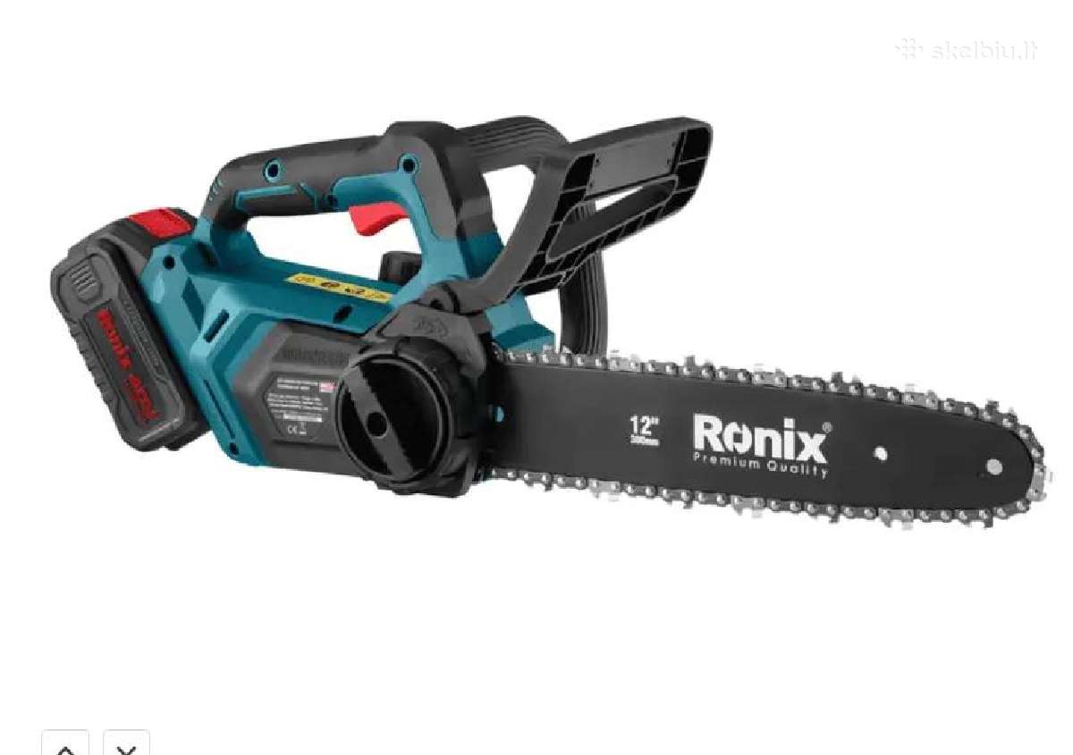 Ronix 8923-40v Akumuliatorinis grandininis pjūklas