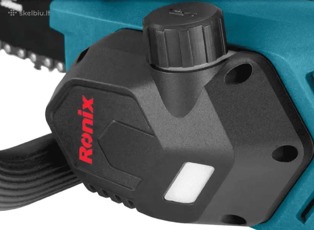 Ronix 8923-40v Akumuliatorinis grandininis pjūklas - nuotraukos Nr. 5