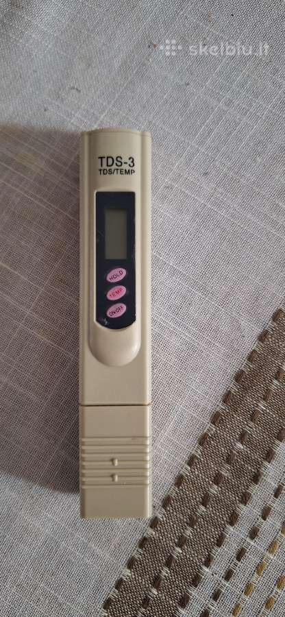 Vandens kokybės testeris- Ppm vandens grynumo matu