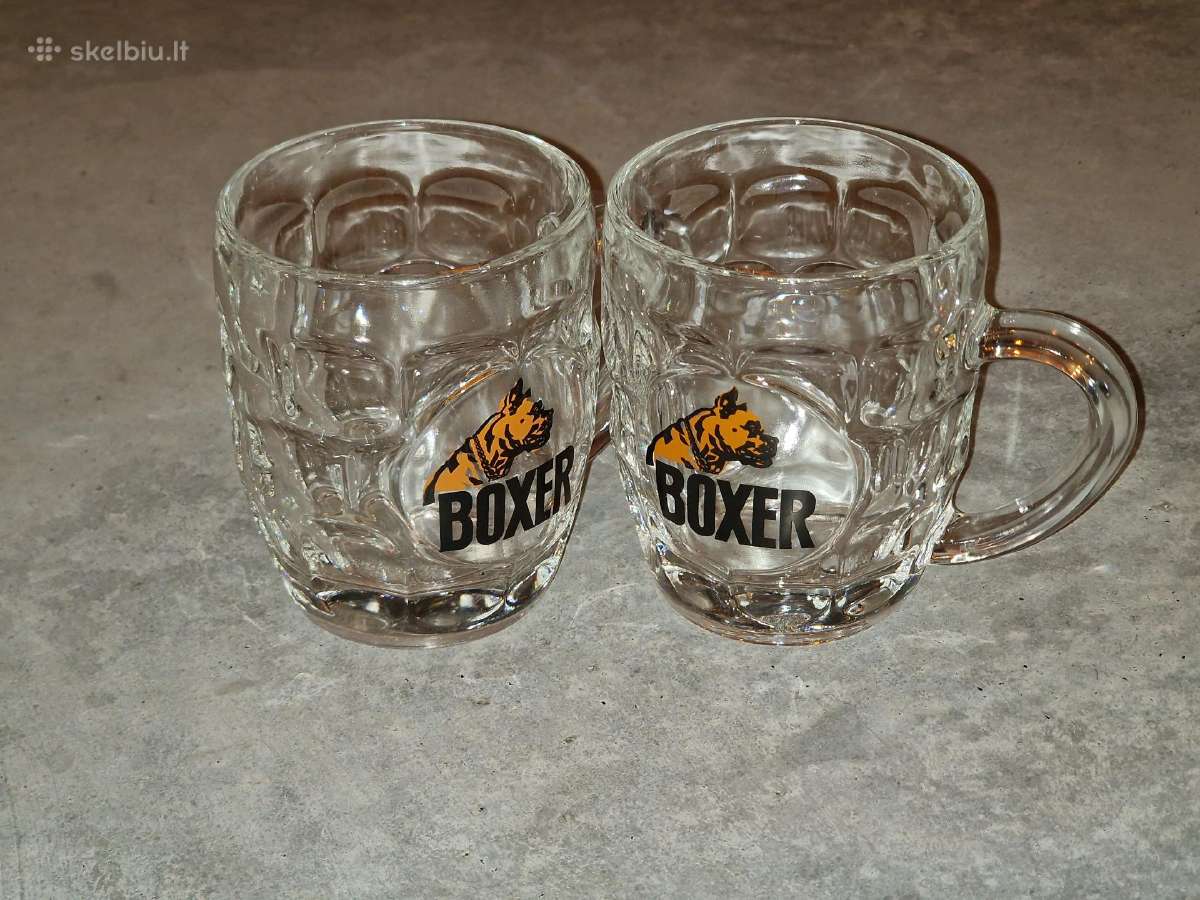 Boxer alaus bokalai, 2 vnt. - nuotraukos Nr. 2