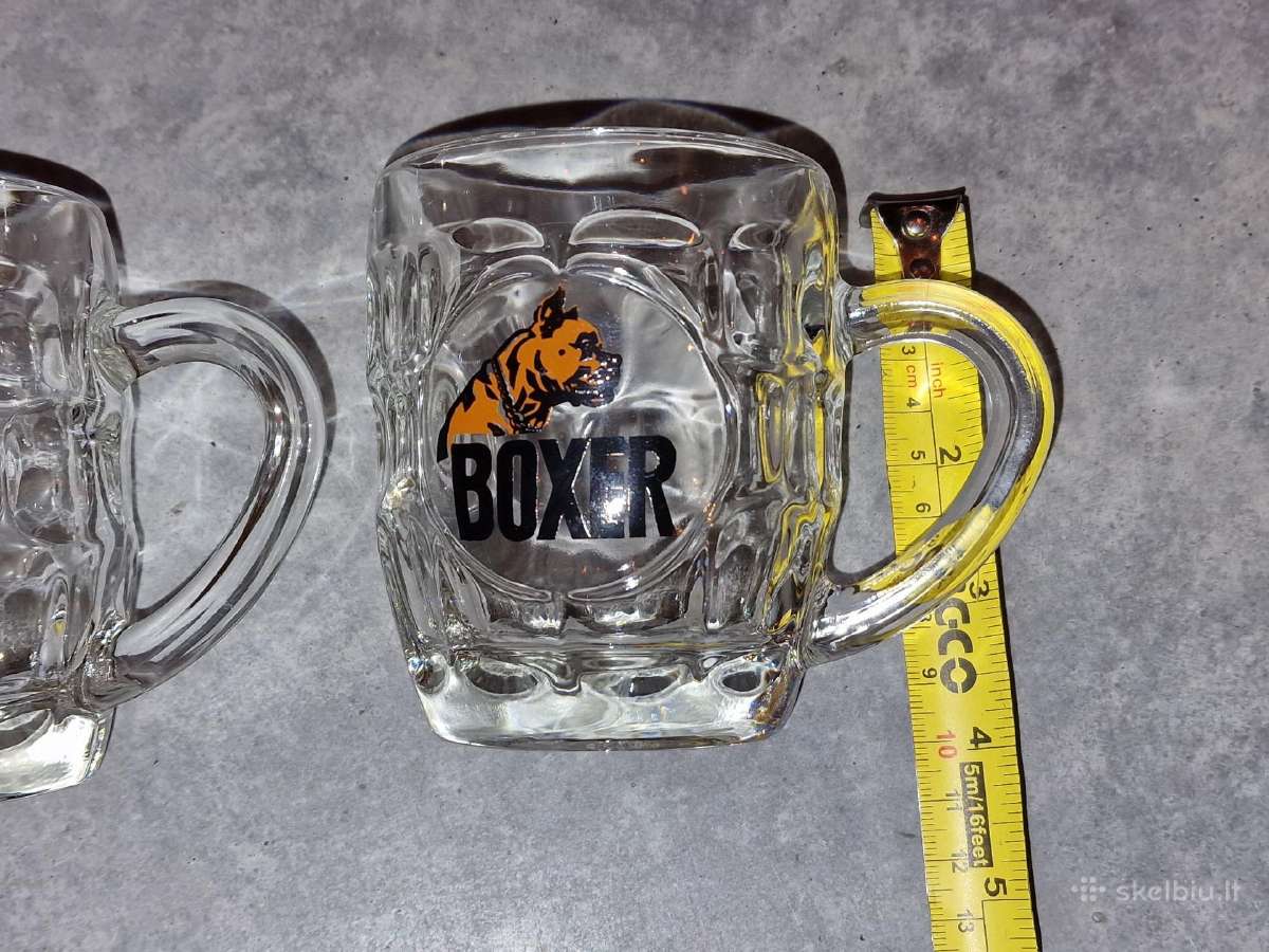 Boxer alaus bokalai, 2 vnt. - nuotraukos Nr. 4