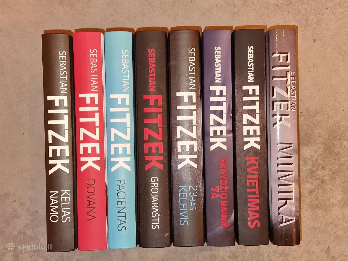 Sebastian Fitzek psichologinių trilerių rinkinys - nuotraukos Nr. 3