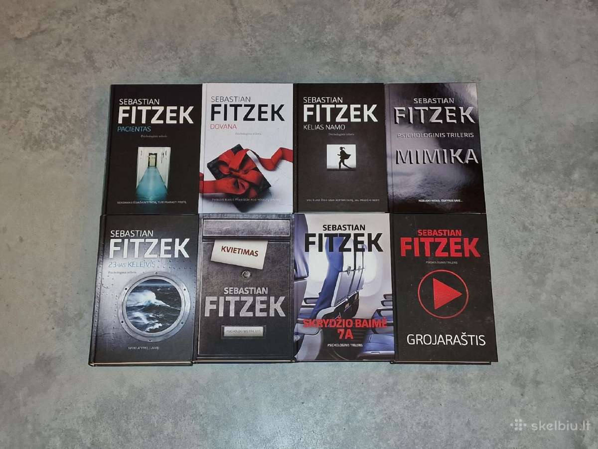 Sebastian Fitzek psichologinių trilerių rinkinys