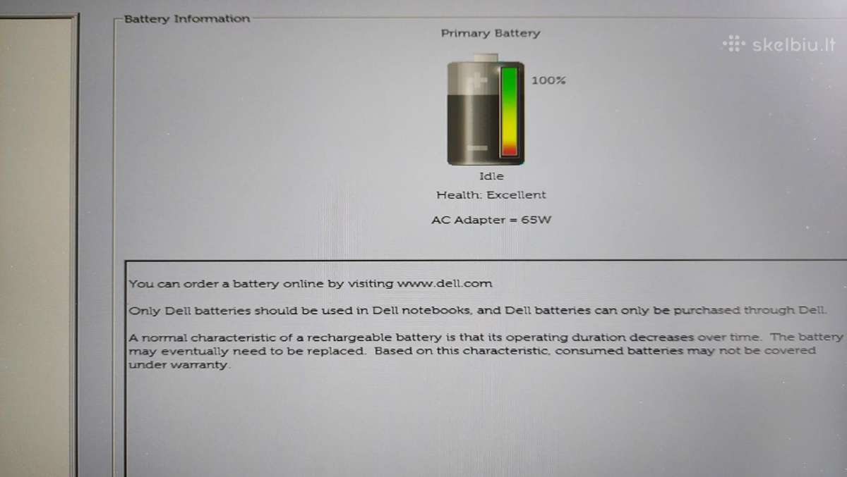 Dell Latitude E7450 256gb SSD 16gb RAM 1080p Ips - nuotraukos Nr. 10