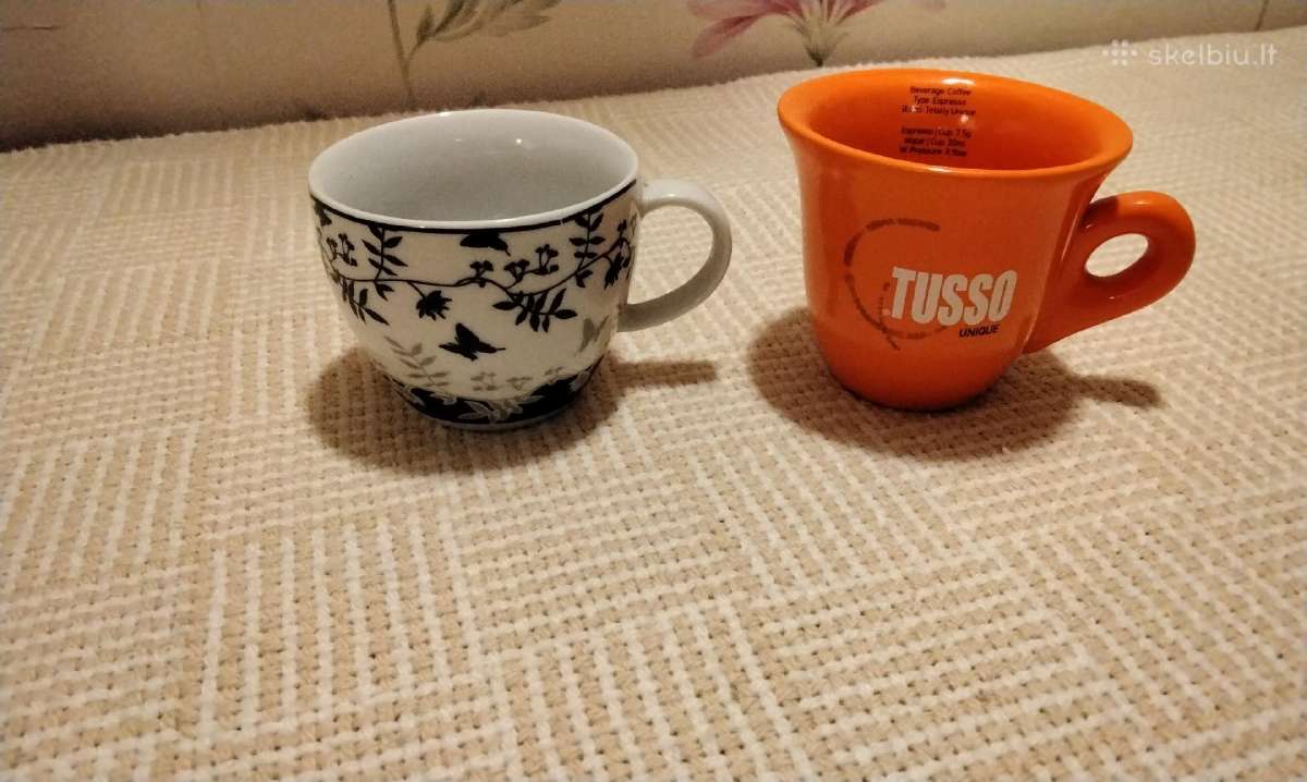Kavos puodukai espresso