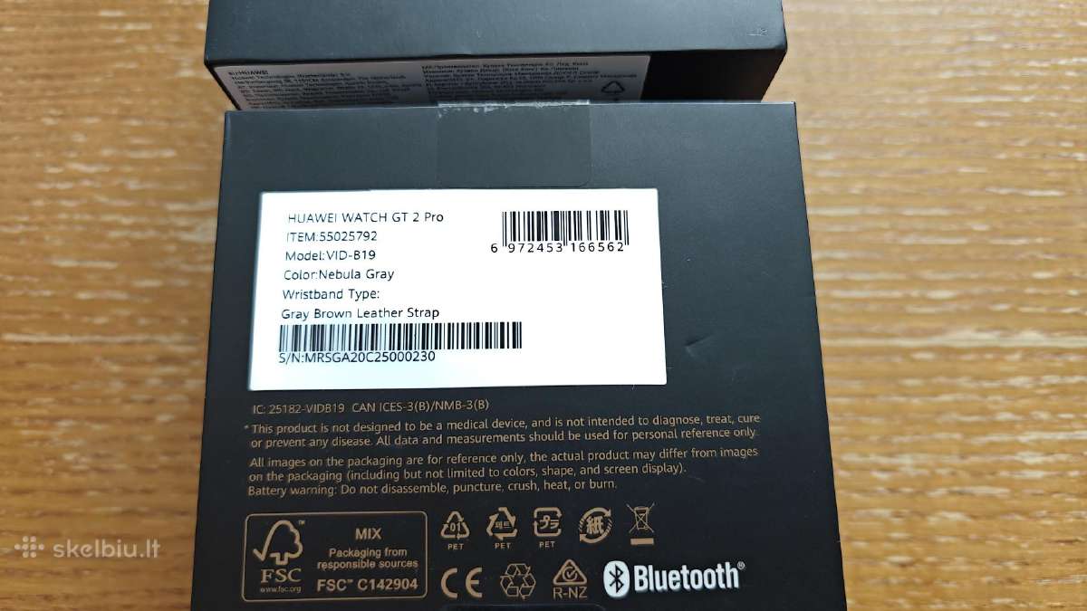 Naudotas Huawei GT 2 Pro išmanus laikrodis - nuotraukos Nr. 3