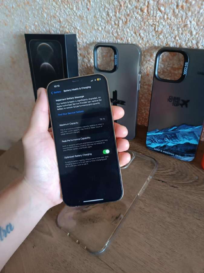 Parduodamas iPhone 12 pro max Gold spalva - nuotraukos Nr. 7