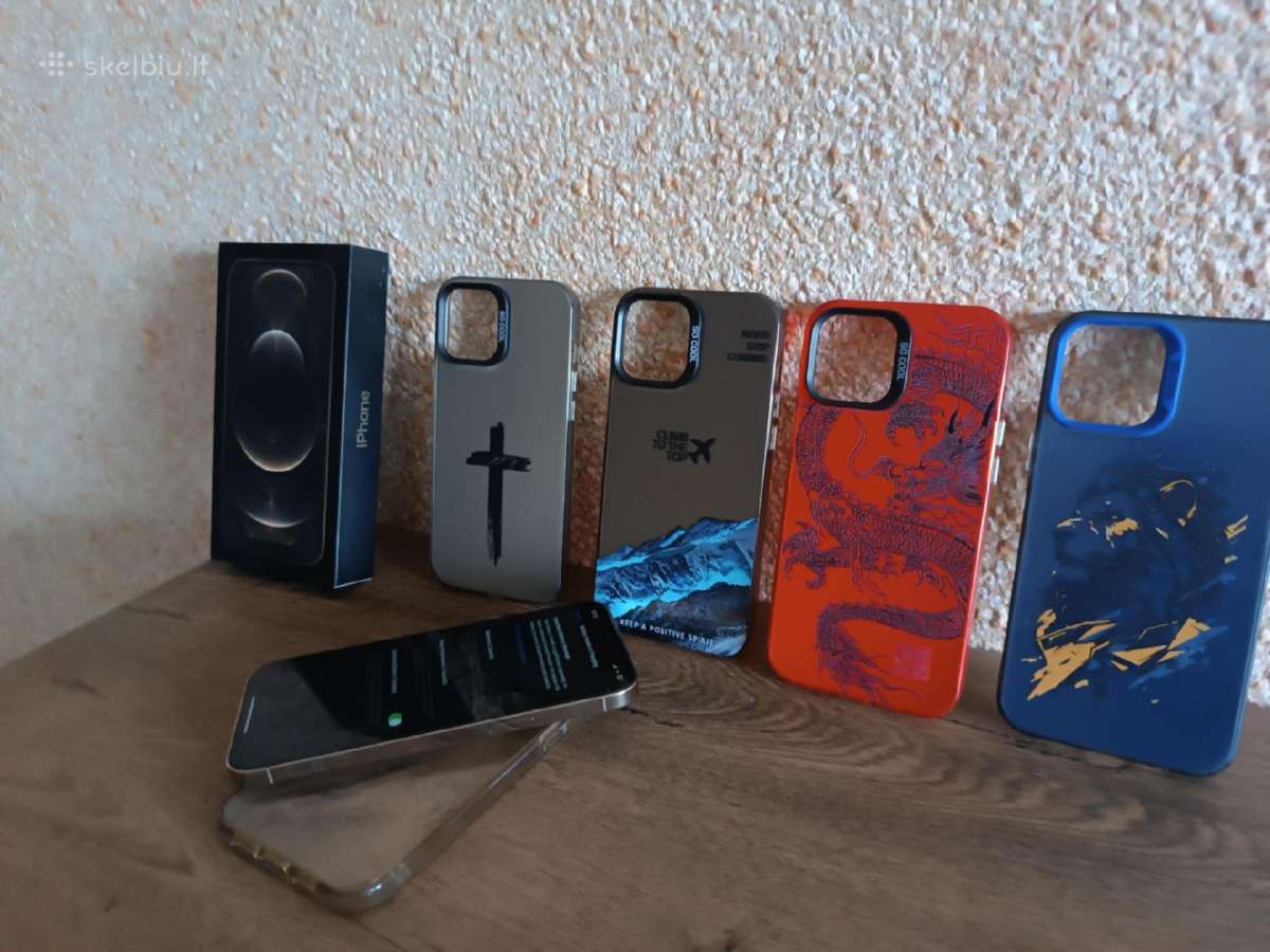 Parduodamas iPhone 12 pro max Gold spalva - nuotraukos Nr. 9