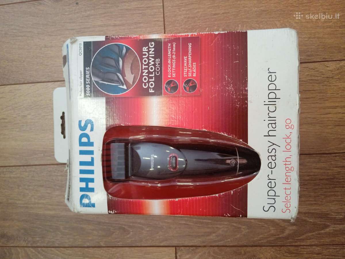 Paukų kirpimo mašinėlė Philips Qc5010