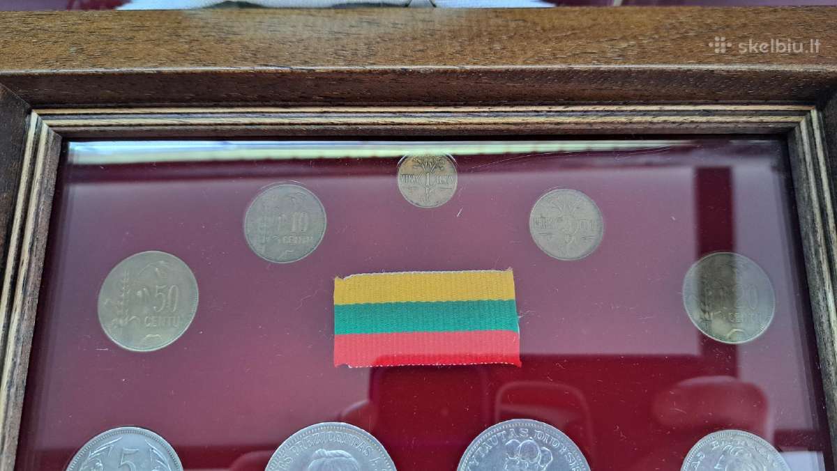 Tarpukario Lietuvos Litai monetos pilna kolekcija. - nuotraukos Nr. 6