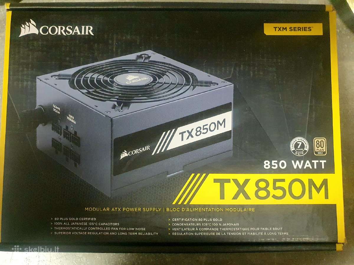 Corsair Tx850m Kaina85eur