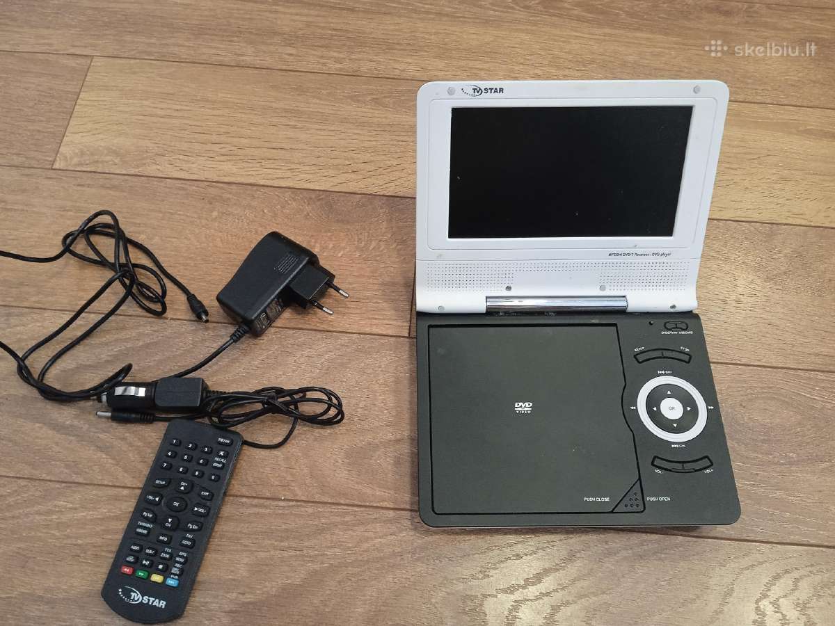 Star TV Td3 LCD televizorius 7" nešiojamas su Dvd - nuotraukos Nr. 4