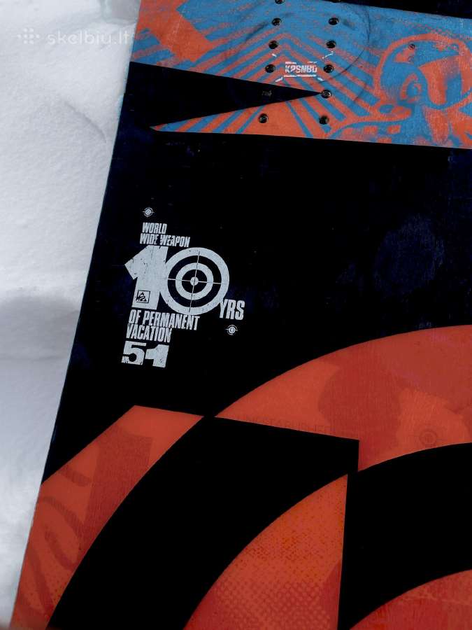 151 cm K2 Ww (World Wide Weapon) Limited Edition! - nuotraukos Nr. 3