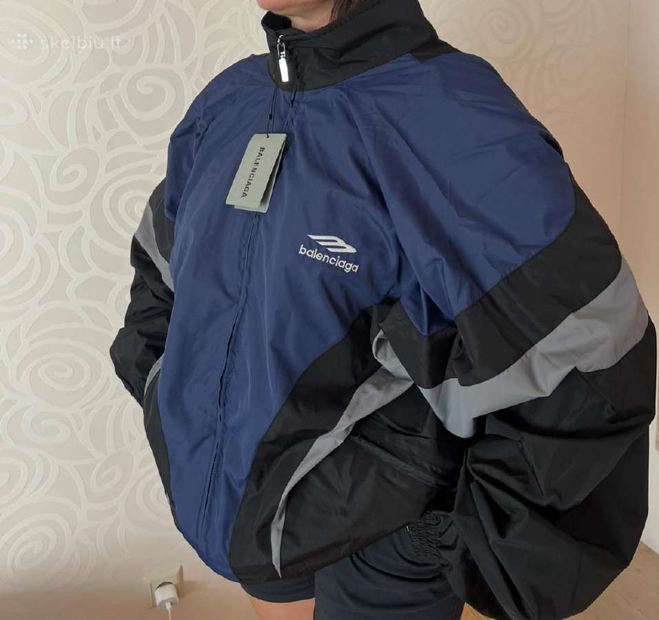 Balenciaga 3b Sports Track Suit Jacket - nuotraukos Nr. 6