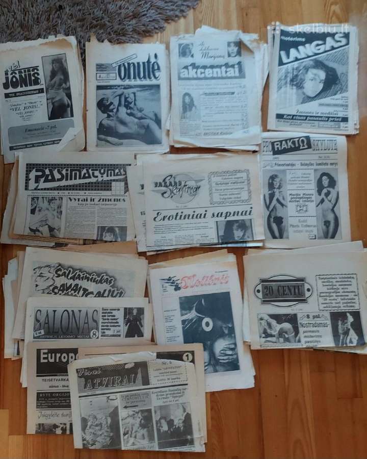 Bulvariniai laikraščiai 1992 48 vnt. - nuotraukos Nr. 3