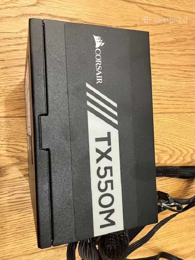 Maitinimo blokas Corsair Tx550x (Be Dviejų Laidų)