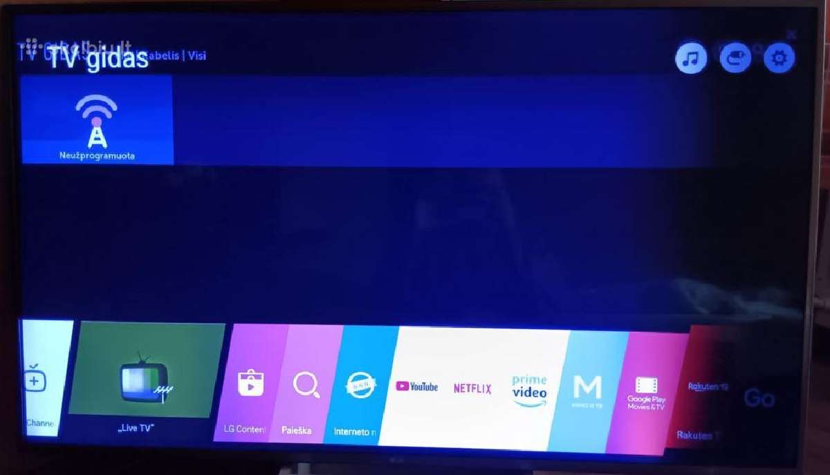 Smart televizorius LG 55"