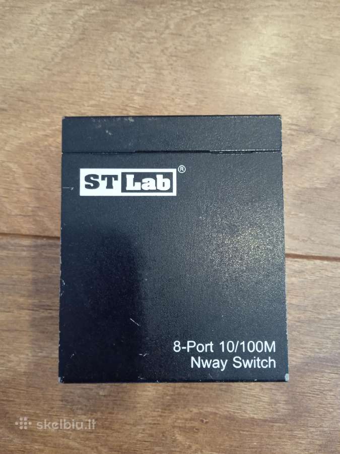 Naudotas St Lab 8-port 10/100m Nway Switch - nuotraukos Nr. 4