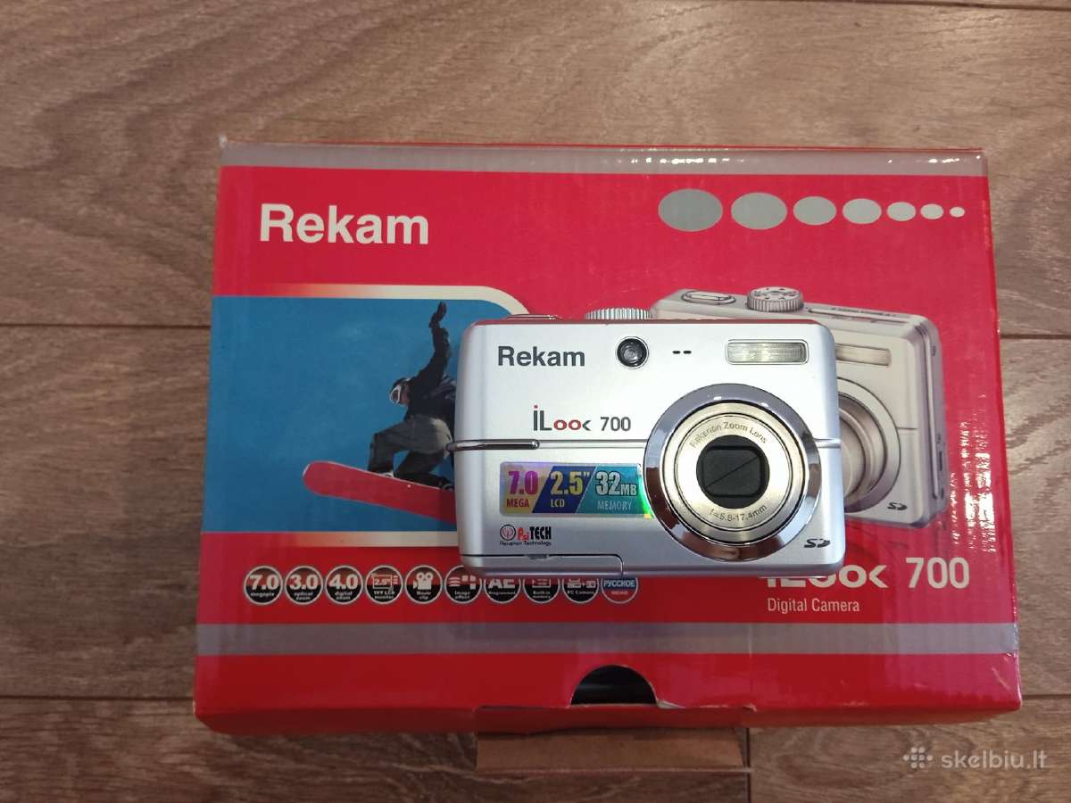 Skaitmeninis fotoaparatas Rekam ilook700