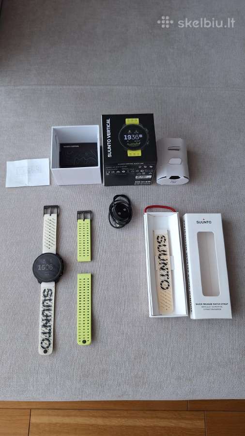 Suunto Vertical Black Lime sportinis laikrodis