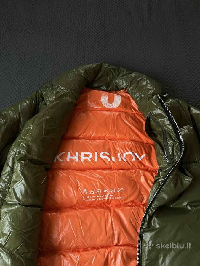 Khrisjoy dizainerio paminkštinta pūkinė striukė - nuotraukos Nr. 12
