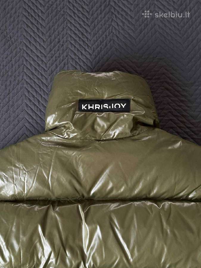 Khrisjoy dizainerio paminkštinta pūkinė striukė - nuotraukos Nr. 15