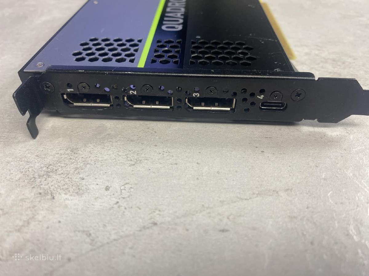 Nvidia Quadro Rtx 4000 8gb - nuotraukos Nr. 6