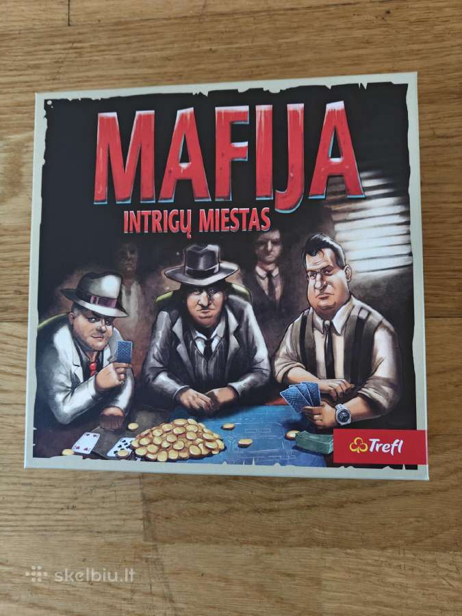 Trefl Žaidimas „Mafija: intrigų miestas“, Lt