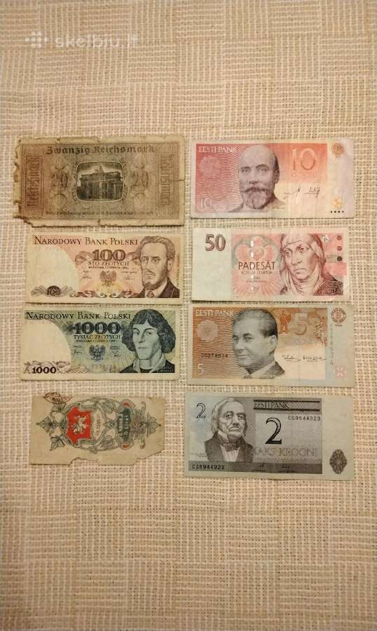 Senos popierinės kupiūros