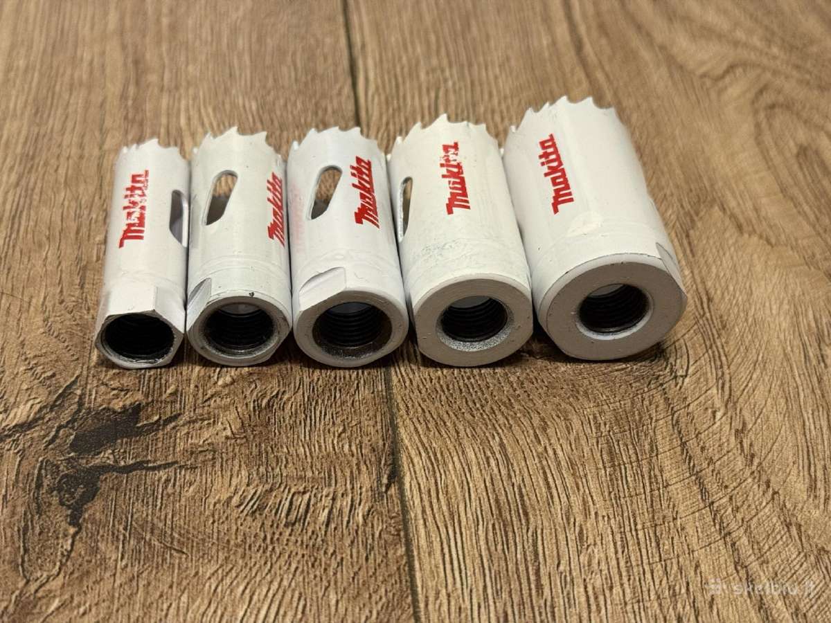Makita gręžimo karūnų komplektas + adapteris - nuotraukos Nr. 5